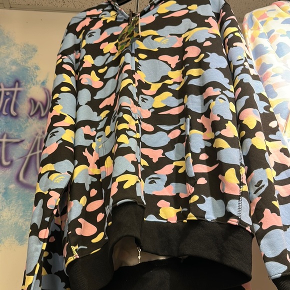 BAPE Multi Camo 2nd Shark Full